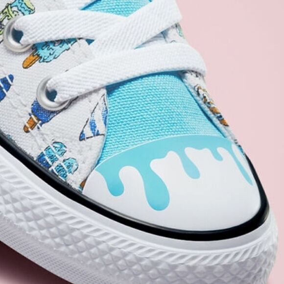 Little Kid Chuck Taylor All Star 🌟 Easy-On Frozen Treats Sneakers Shoes Size 3 - Picture 12 of 12